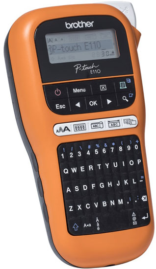 Brother PT-E110VP stampac nalepnica za elektricare PTE110VPYJ1
