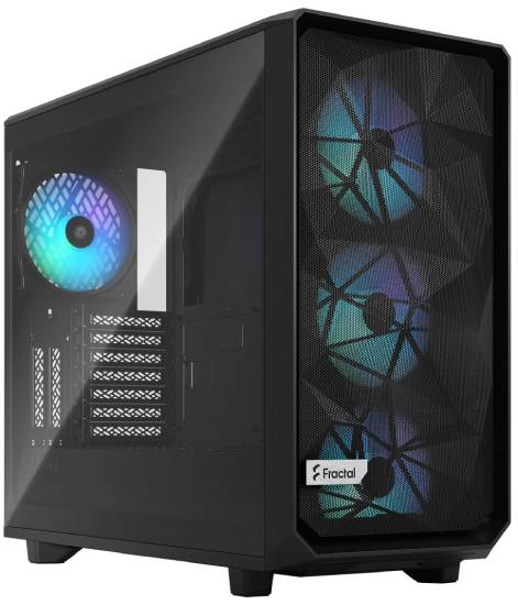 Fractal Design Meshify 2 RGB Black TG Light tint, FD-C-MES2A-06