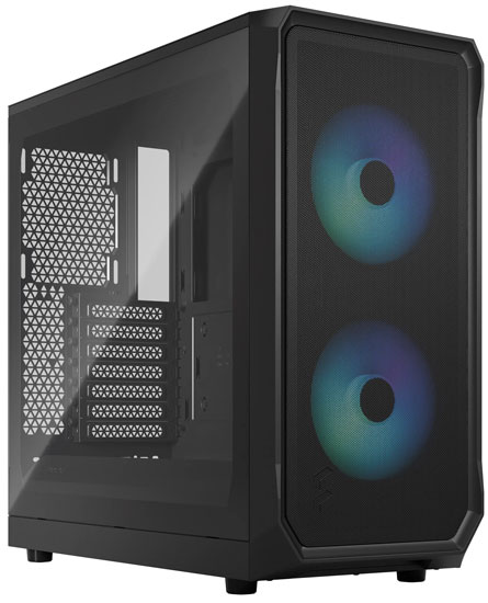 Fractal Design Focus 2 Black Solid, FD-C-FOC2A-07 33895