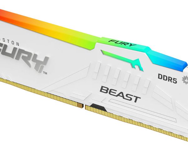 Kingston DDR5 16GB 5600MT/s KF556C36BWEA-16 Fury Beast RGB White Expo