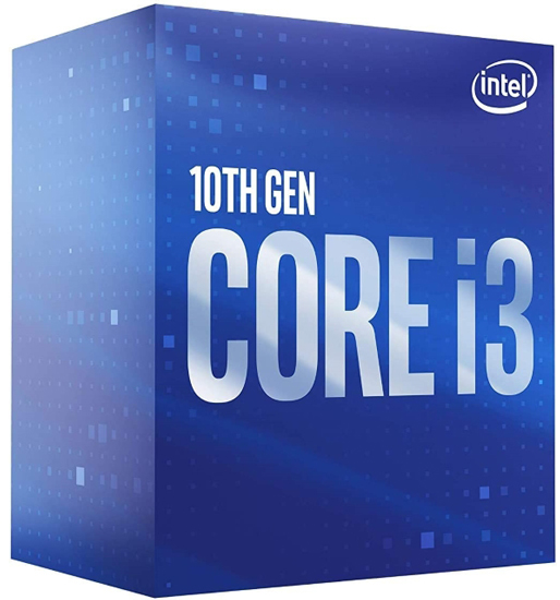 Intel Core i3-10100F 4 cores 3.6GHz (4.3GHz) Box