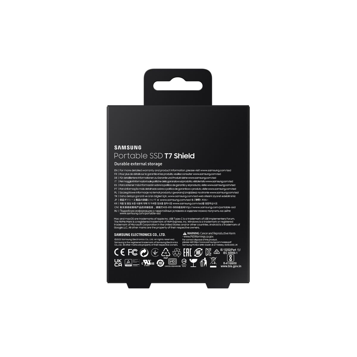 EXT-SSD 2TB SAMSUNG MU-PE2T0R Portable T7 Shield plavi - Image 3