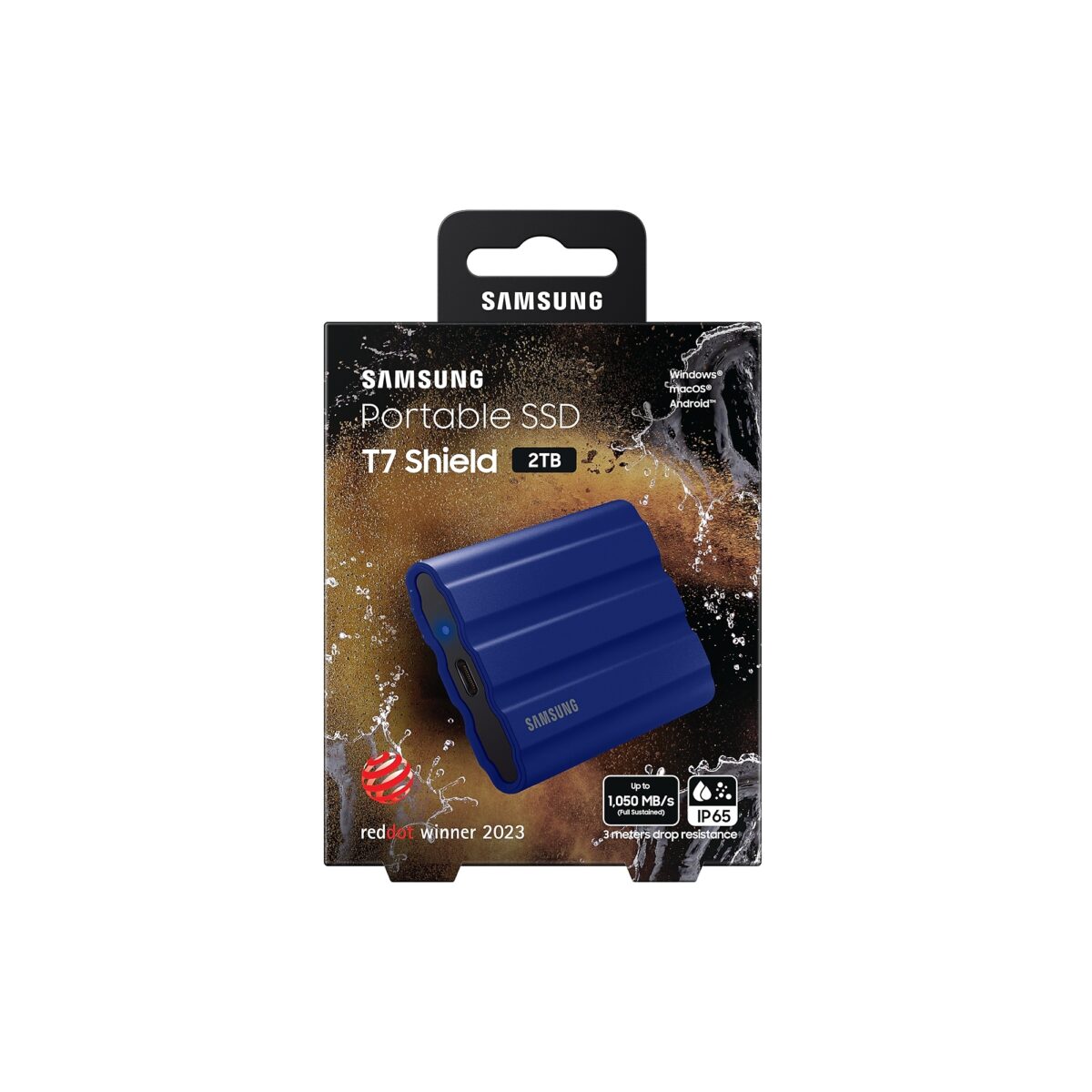 EXT-SSD 2TB SAMSUNG MU-PE2T0R Portable T7 Shield plavi - Image 4