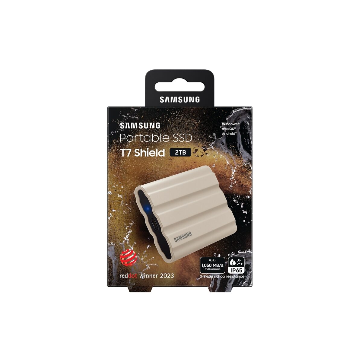 EXT-SSD 2TB Samsung MU-PE2T0K Portable T7 Shield be - Image 3