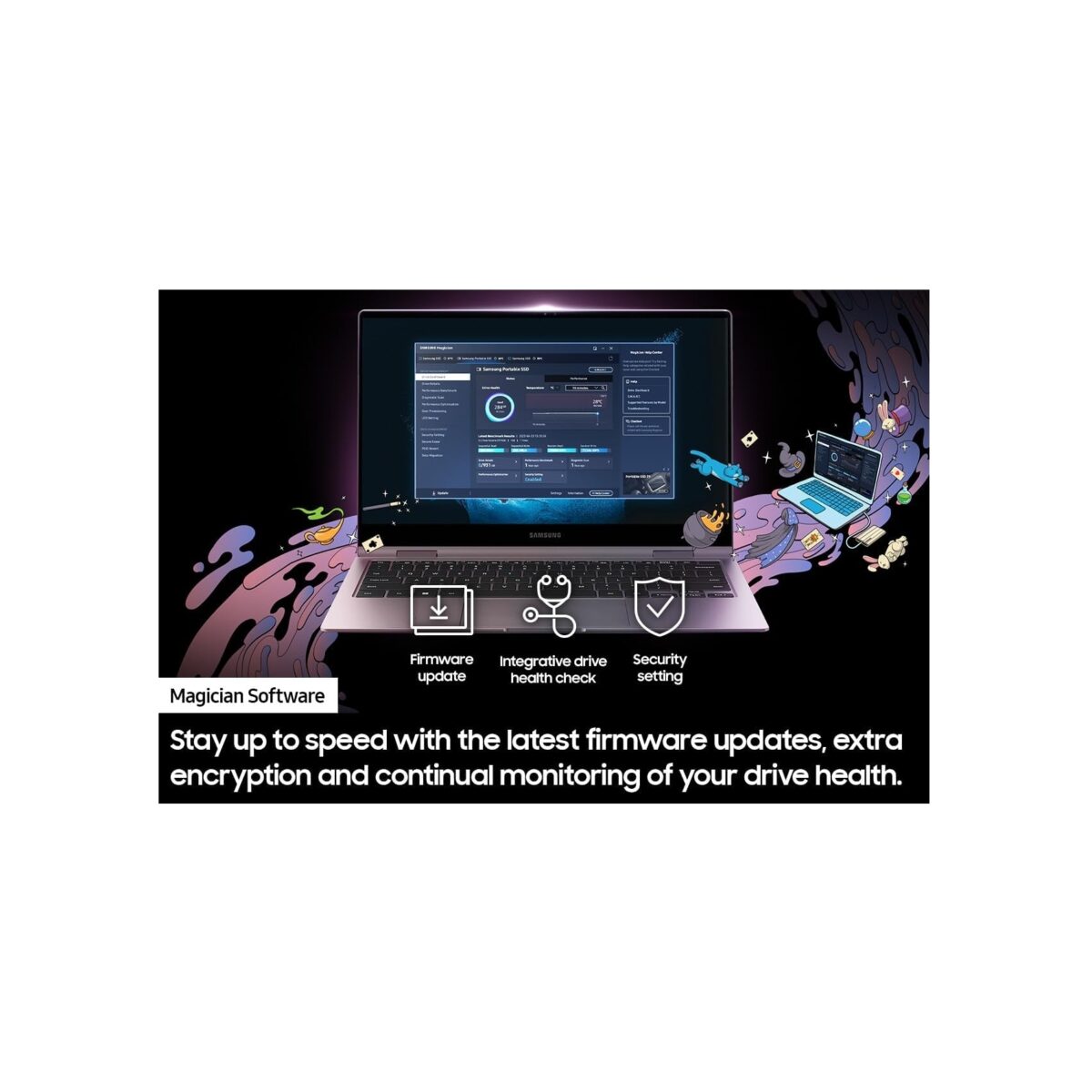 EXT-SSD 2TB Samsung MU-PG2T0B Portable T9 crni - Image 8