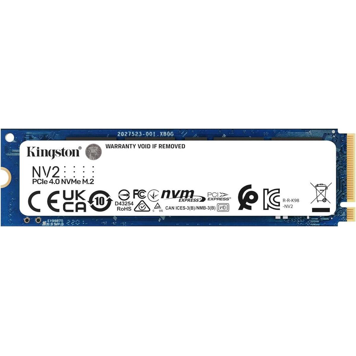 SSD M.2 4TB Kingston SNV2S/4000G 3500/2800MB/s NVMe SSD NV2 series