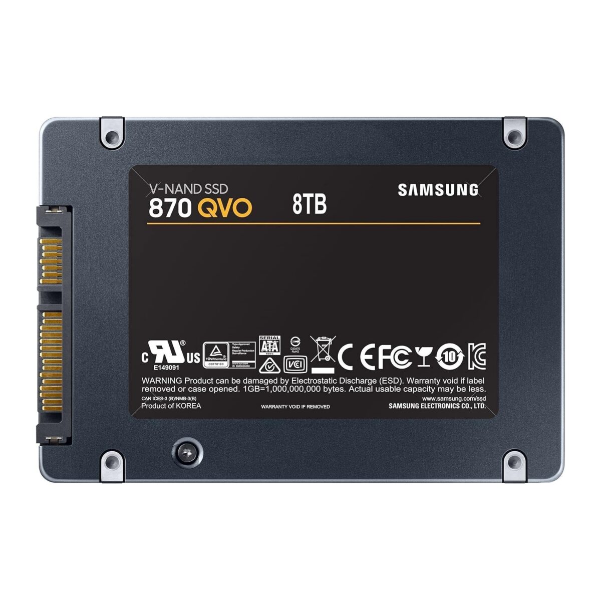 SSD 8TB Samsung MZ-77Q8T0BW 560/530MB/s 870 QVO - Image 2
