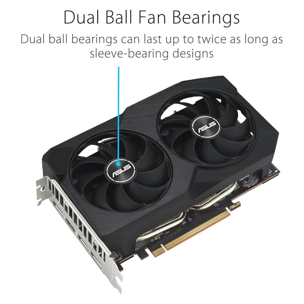 Asus Amd Radeon DUAL-RX7600-O8G-V2 - Image 7