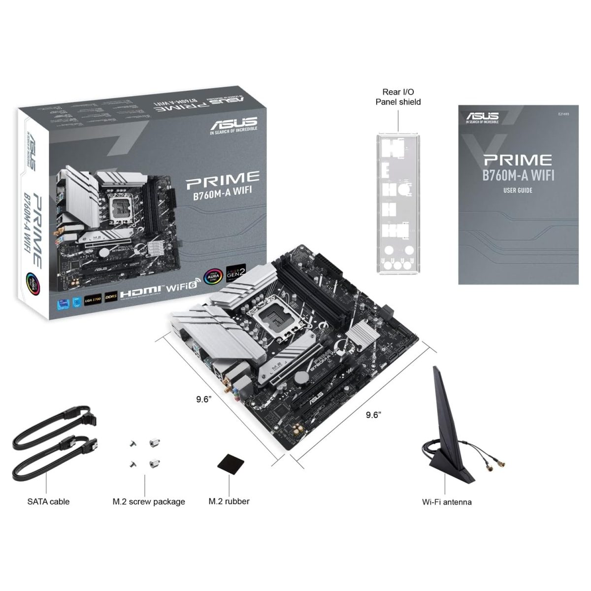 Intel-1700 Asus PRIME B760M-A WIFI - Image 7