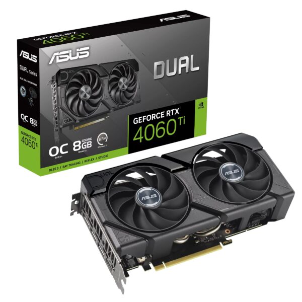 Asus nVidia GeForce RTX 4060 Ti 8GB 128bit DUAL-RTX4060TI-O8G-EVO