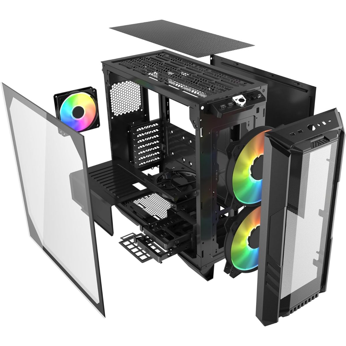 Cooler Master HAF 500 Gaming H500-KGNN-S00 crno - Image 2