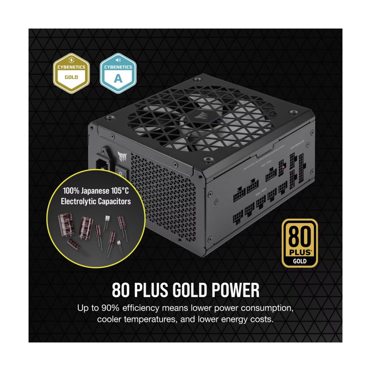 Corsair 850W SHIFT RM850x ATX 80+ Gold crna CP-9020252-EU - Image 7