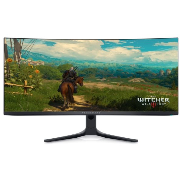 Dell 34in AW3423DWF 165Hz QHD 3440x1440 OLED FreeSync Alienware Gaming zakrivljeni Tilt, Podesivost po visini, Swivel