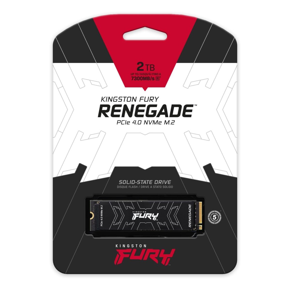 SSD M.2 2TB Kingston SFYRD/2000G 7300/7000MB/s NVMe FURY Renegade - Image 7