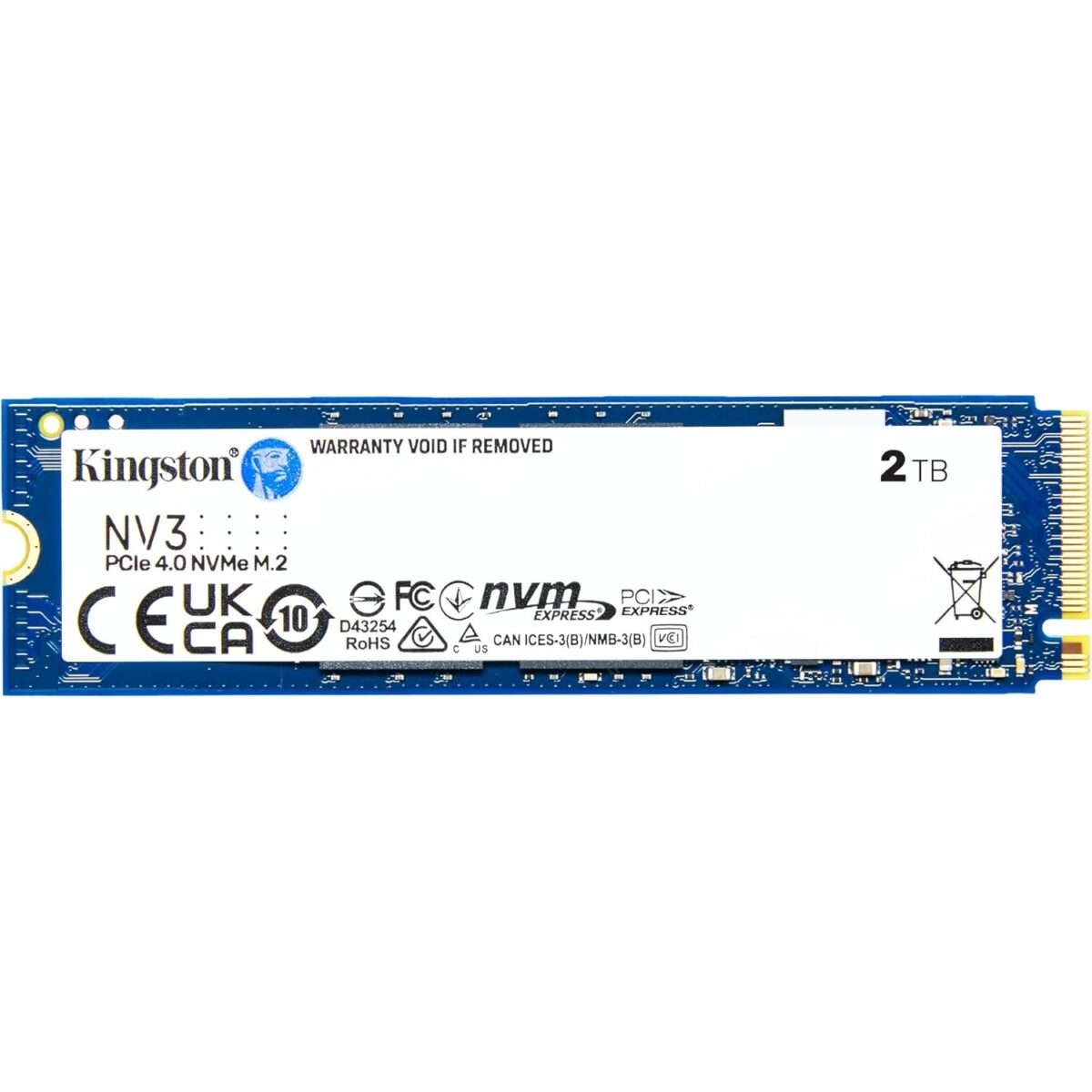 SSD M.2 Kingston 2TB SNV3S/2000G 6000/5000MB/s 2280 NVMe series