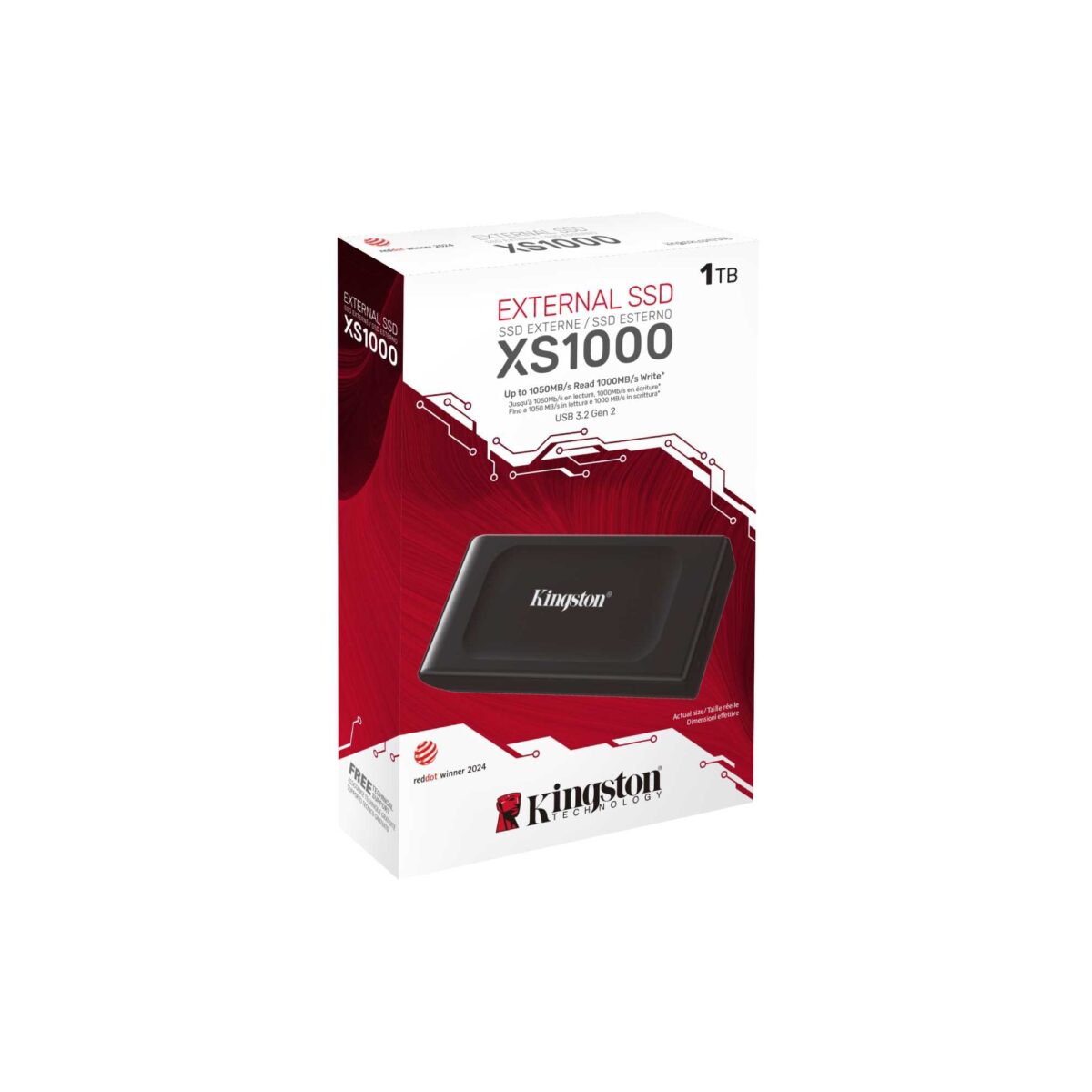 EXT-SSD 1TB Kingston SXS1000/1000G Portable XS1000 - Image 3