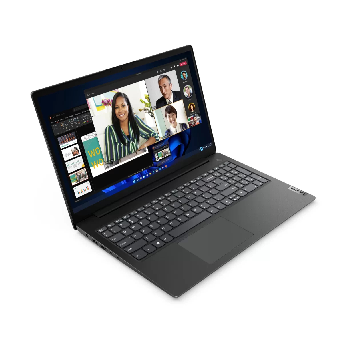 Lenovo 83A1007CYA V15 G4 IRU (BLACK) Core i3-1315U (6C (2P+4E)/8T, P 1.2/4.5GHz, E 0.9/3.3GHz, 10MB), 8GB (8int) DDR4, SSD 256GB NVMe, 15.6in FHD(1920x1080) IPS AG, UHD Graph, GLAN, WLAN, BT, Cam HD720p, KybSR, TPM 2.0, 1xHDMI, 1xUSB-C 3.2 G1, - Image 12