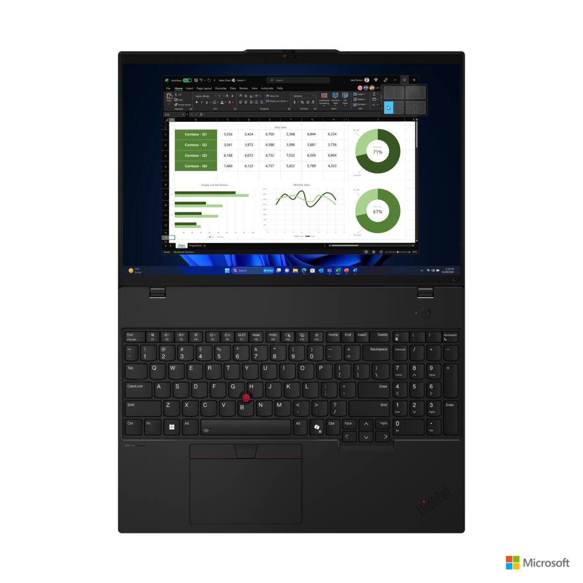 Lenovo ThinkPad L16 G1/Win11 Pro/16in WUXGA/U5-125U/32GB/1TB SSD/FPR/backlit SRB/crna 21L3002GYA - Image 9