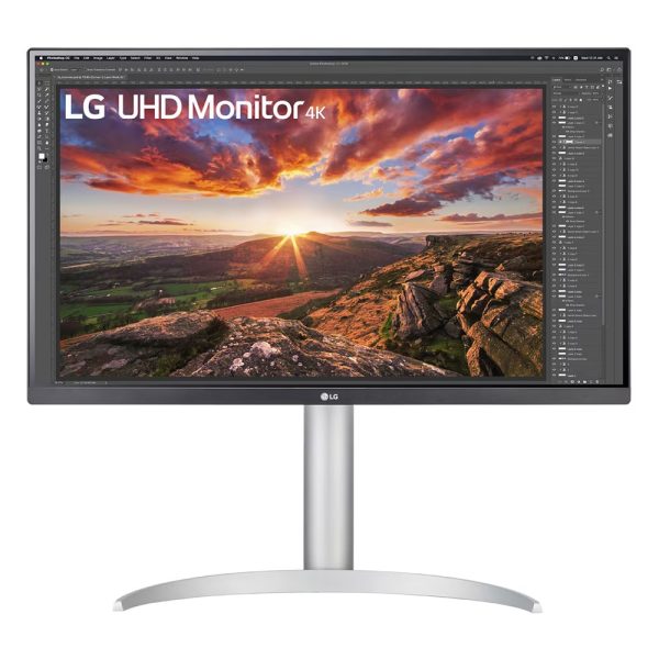 Lg 27in 27UP85NP-W IPS 3840x2160 60Hz 5ms HDMIx2 DP USB Freesync pivot visina srebrna