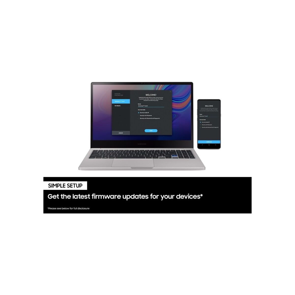 EXT-SSD 1TB Samsung MU-PC1T0K Portable T7 Touch crni - Image 6