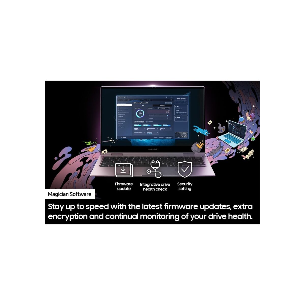 EXT-SSD 1TB Samsung MU-PG1T0B Portable T9 crni - Image 5
