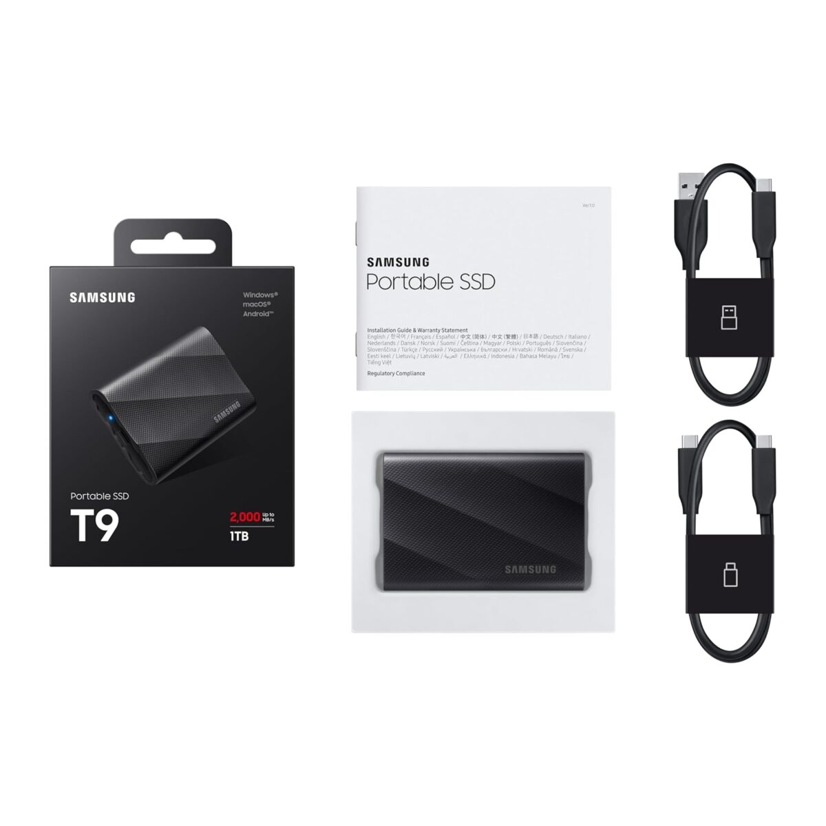 EXT-SSD 4TB Samsung MU-PG4T0B Portable T9 crni - Image 8