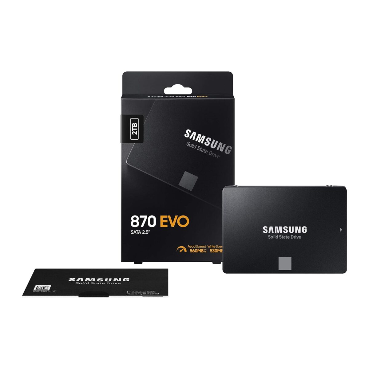 SSD 2TB Samsung MZ-77E2T0BW 870 EVO Series - Image 3
