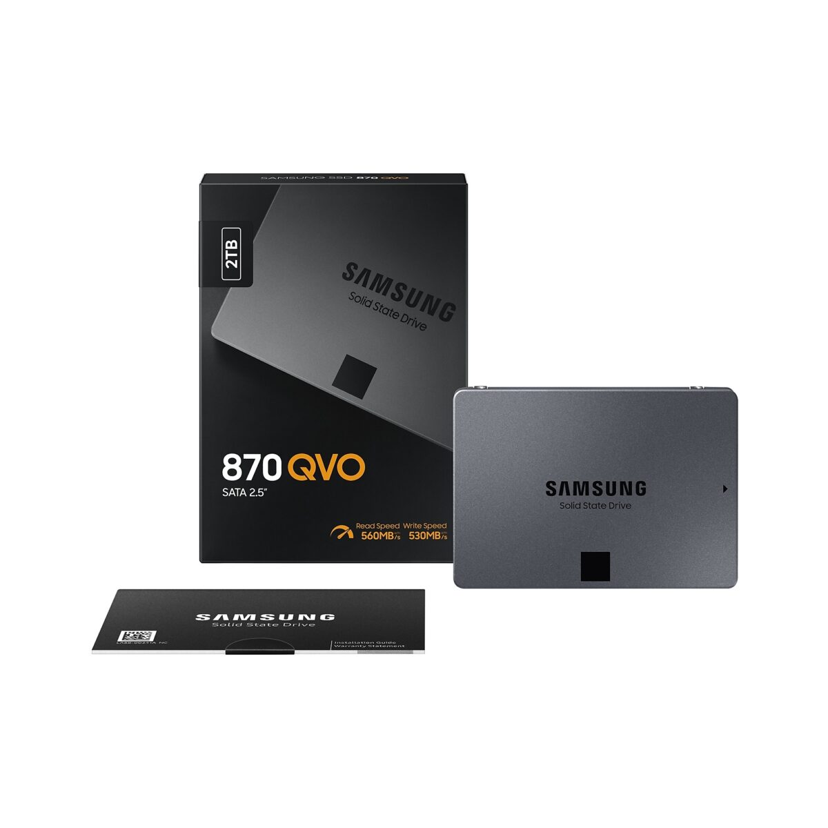 SSD 2TB Samsung MZ-77Q2T0BW 560/530MB/s 870 QVO - Image 2