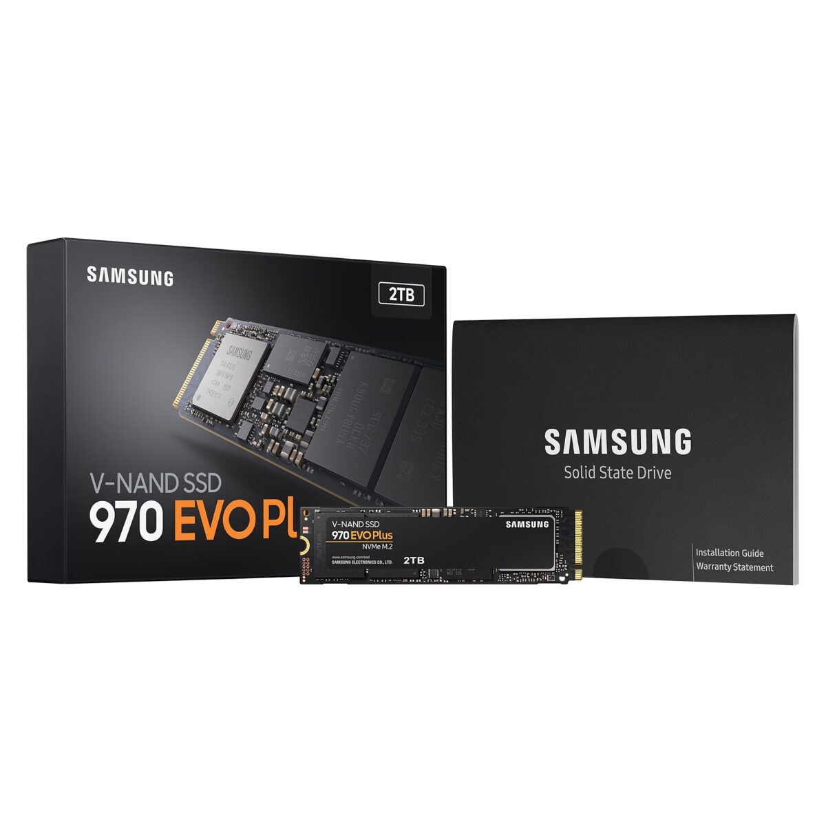 SSD M.2 2TB Samsung MZ-V7S2T0BW 3500/3300MB/s NVMe  970 EVO PLUS - Image 2