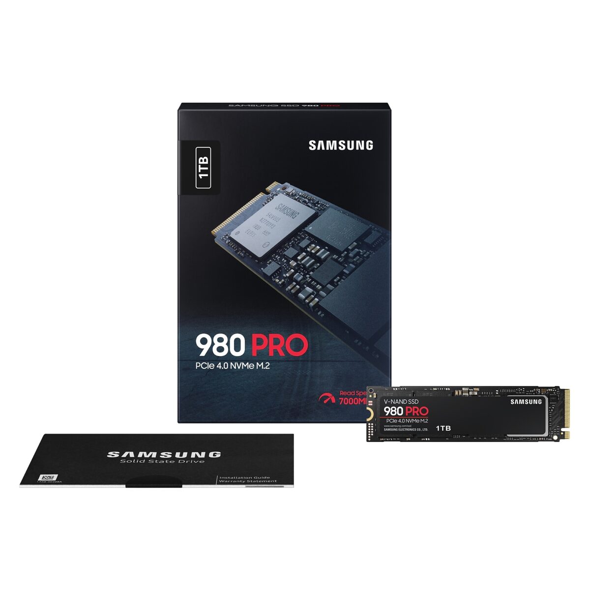 SSD M.2 1TB Samsung MZ-V8P1T0BW 7000/5000MB/s NVMe 980 Pro - Image 2