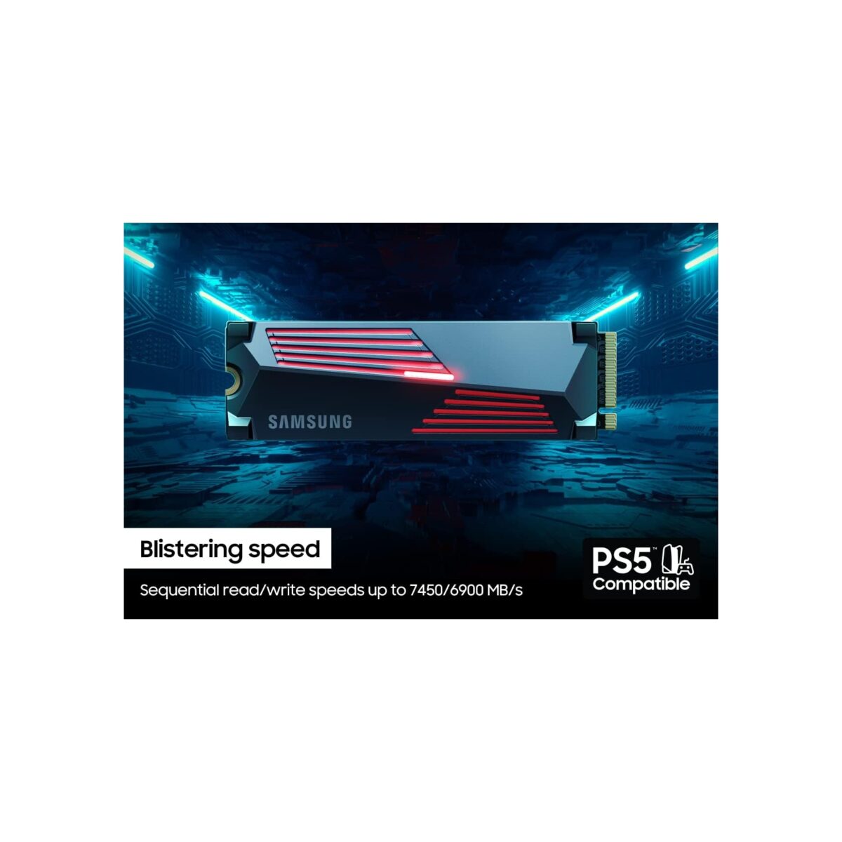 SSD M.2 2TB Samsung MZ-V9P2T0CW NVMe 990 Pro Series Heatsink - Image 7