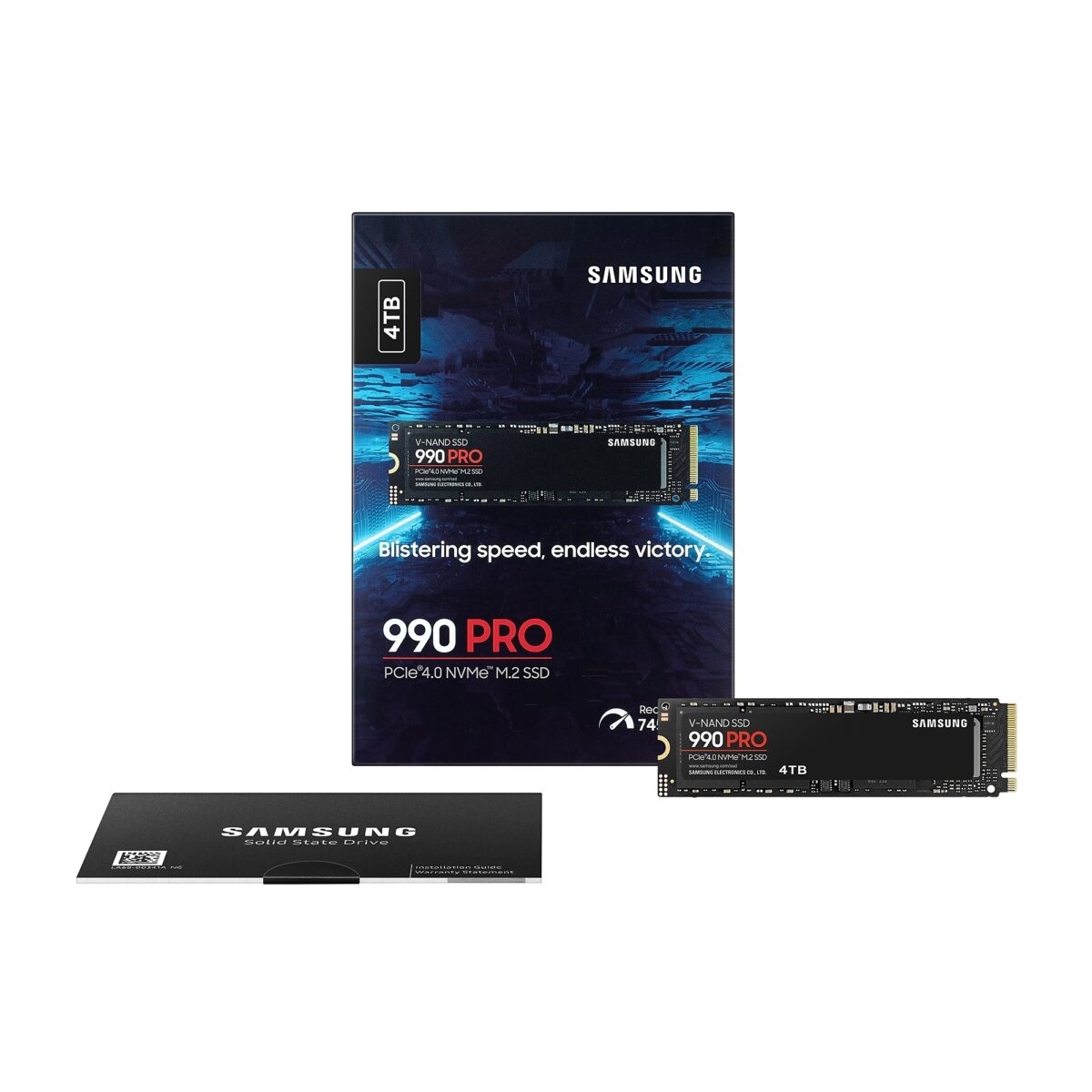 SSD M.2 4TB Samsung MZ-V9P4T0BW 7450/6900MB/s 990 Pro Series - Image 2