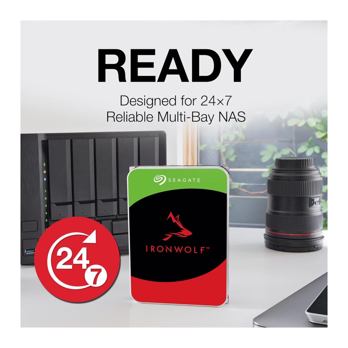 Seagate 12TB ST12000VN0008 Ironwolf Guardian 3.5in SATA 6 256MB - Image 5