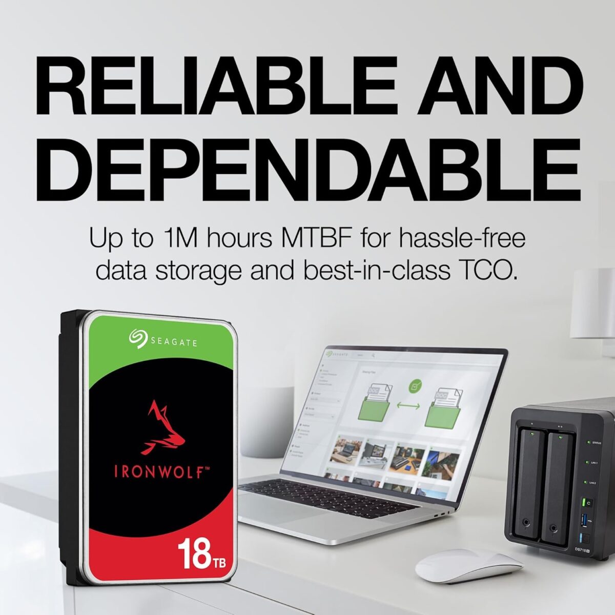 Seagate 4TB ST4000VN006 5400rpm 256MB IronWolf 3.5 Sata III - Image 4