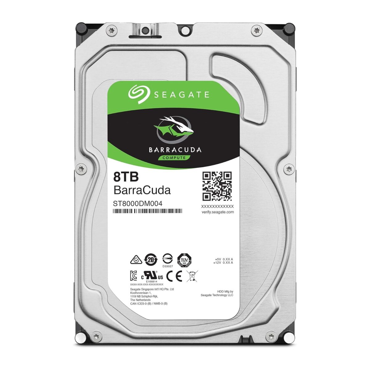 Seagate 8TB ST8000DM004 5400rpm 256MB Barracuda Guardian 3.5 Sata III