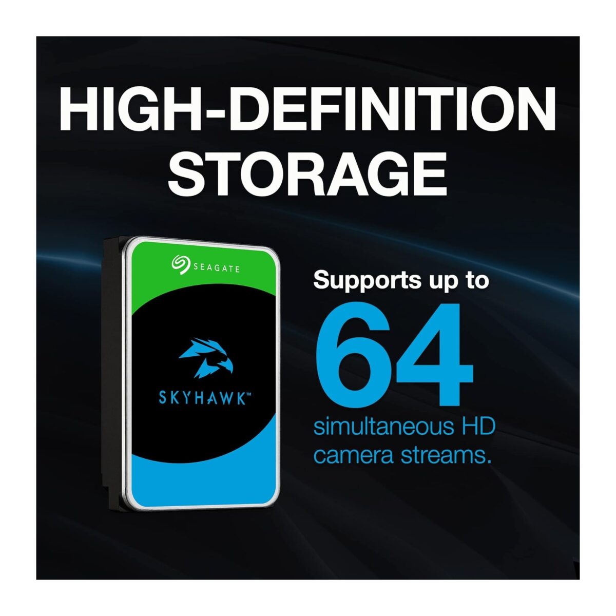 Seagate 8TB ST8000VX010 256MB SkyHawk Surveillance 3.5in SATA III - Image 8