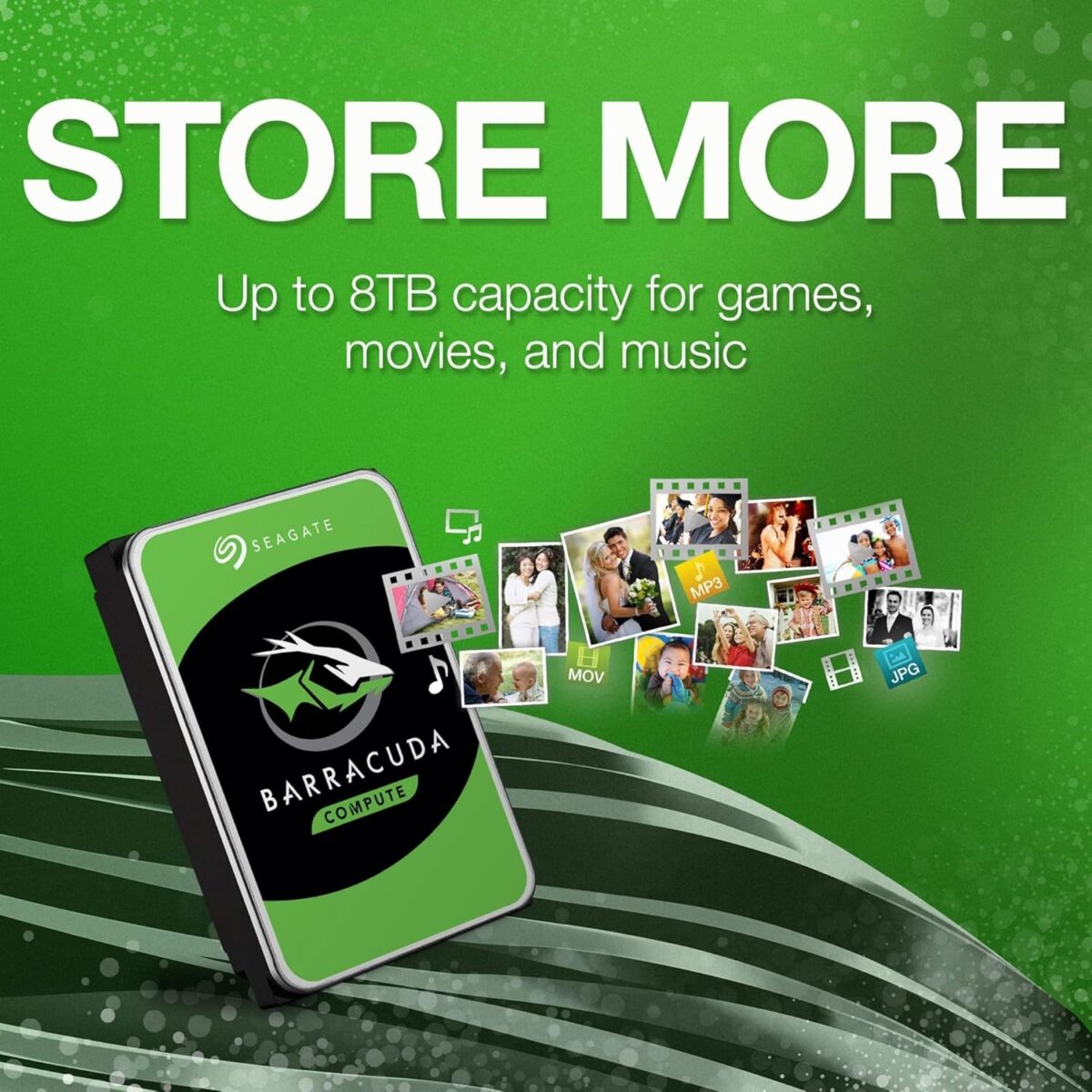 Seagate 8TB ST8000DM004 5400rpm 256MB Barracuda Guardian 3.5 Sata III - Image 5