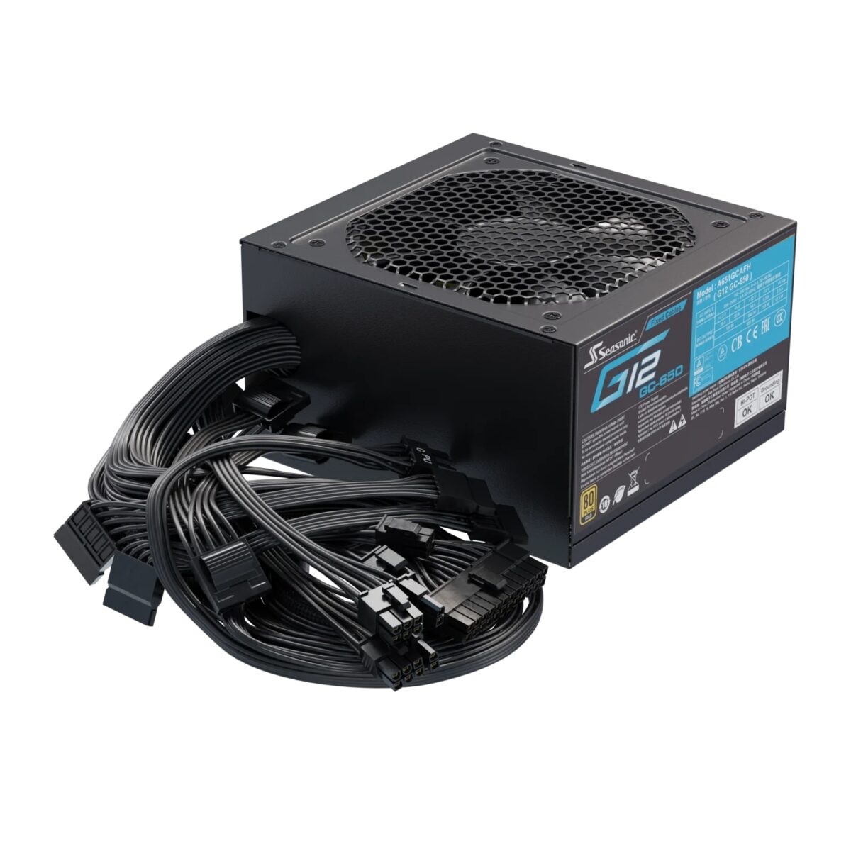 Seasonic 650W G12 GC-650 80+ Gold - Image 4