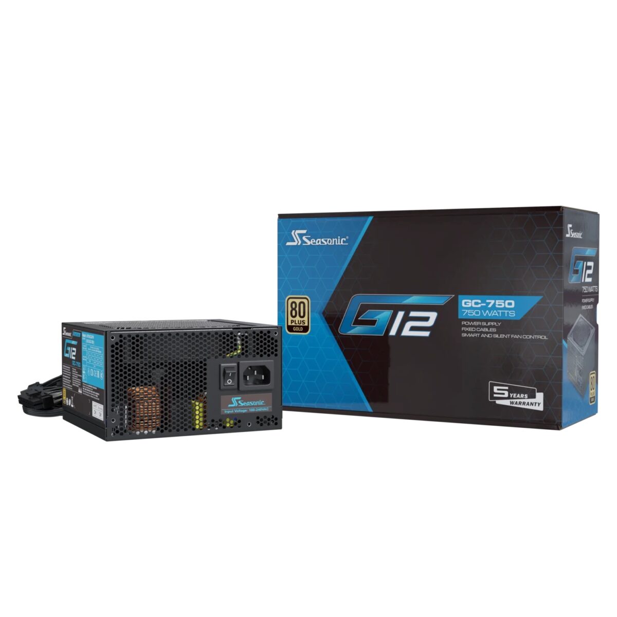 Seasonic 750W G12-GC-750 G12 GC Series 80+ Gold - Image 7