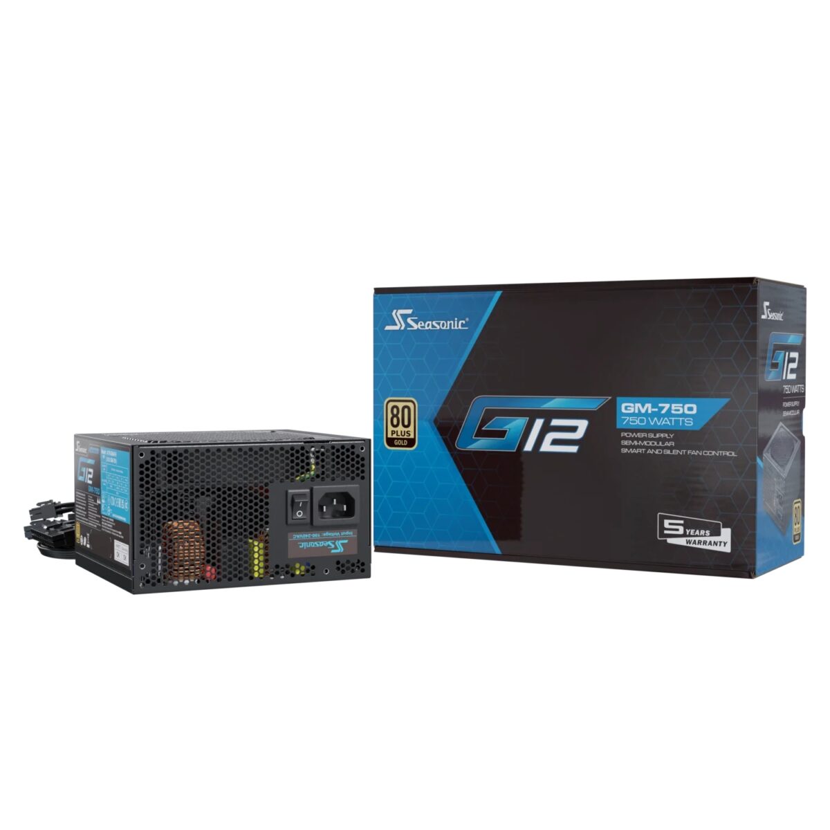 Seasonic 750W G12 GM-750 Modularno, 80+ Gold - Image 7