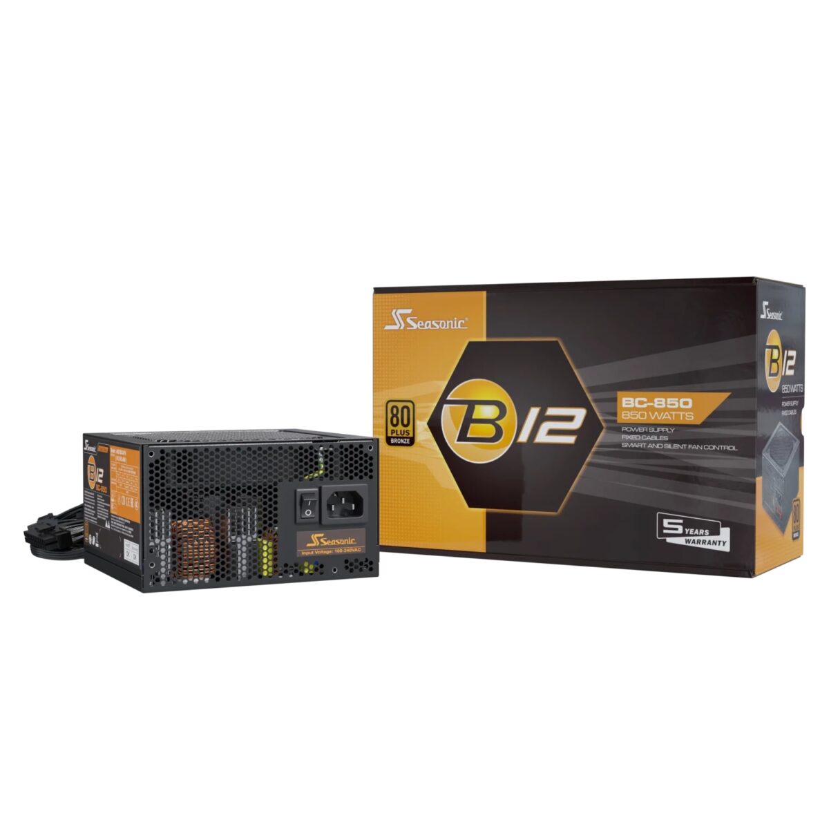 Seasonic 850W B12 BC-850, 80+ Bronze - Image 10