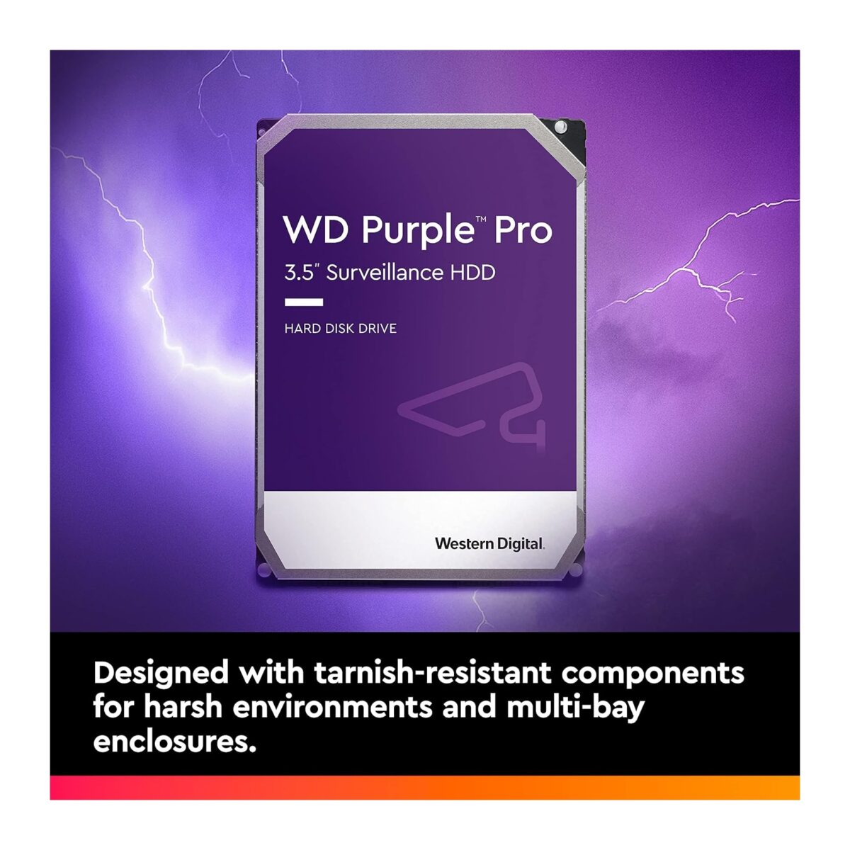 WD 10TB WD101PURP 7200rpm 256MB Purple Sata III 3.5in - Image 2