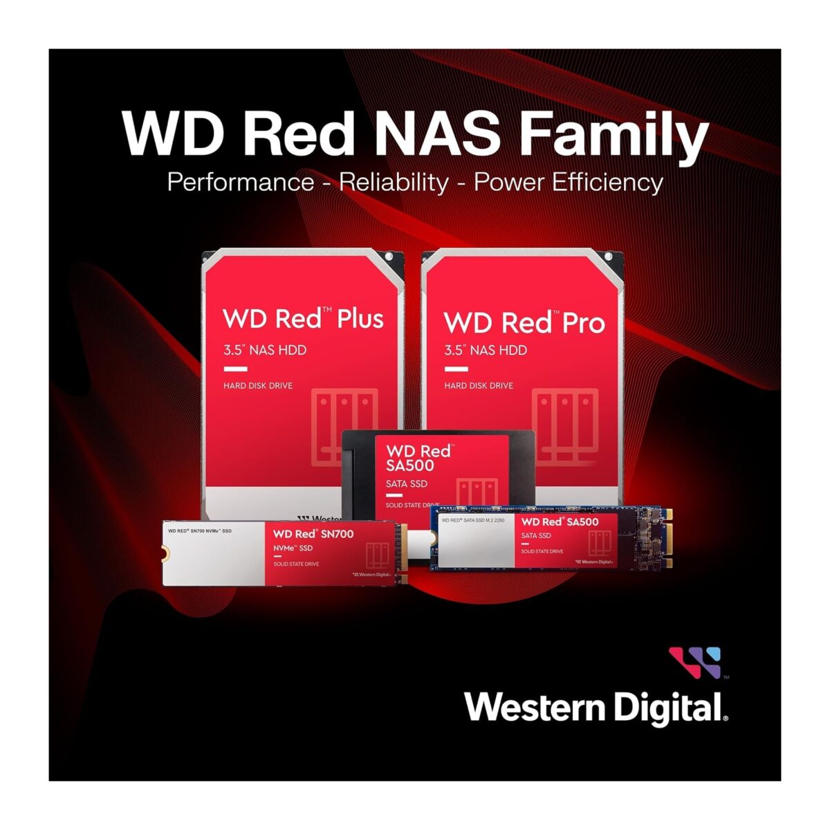 WD 4TB WD40EFPX 5400rpm 256MB Red Plus 3.5in Sata III IntelliPower - Image 5