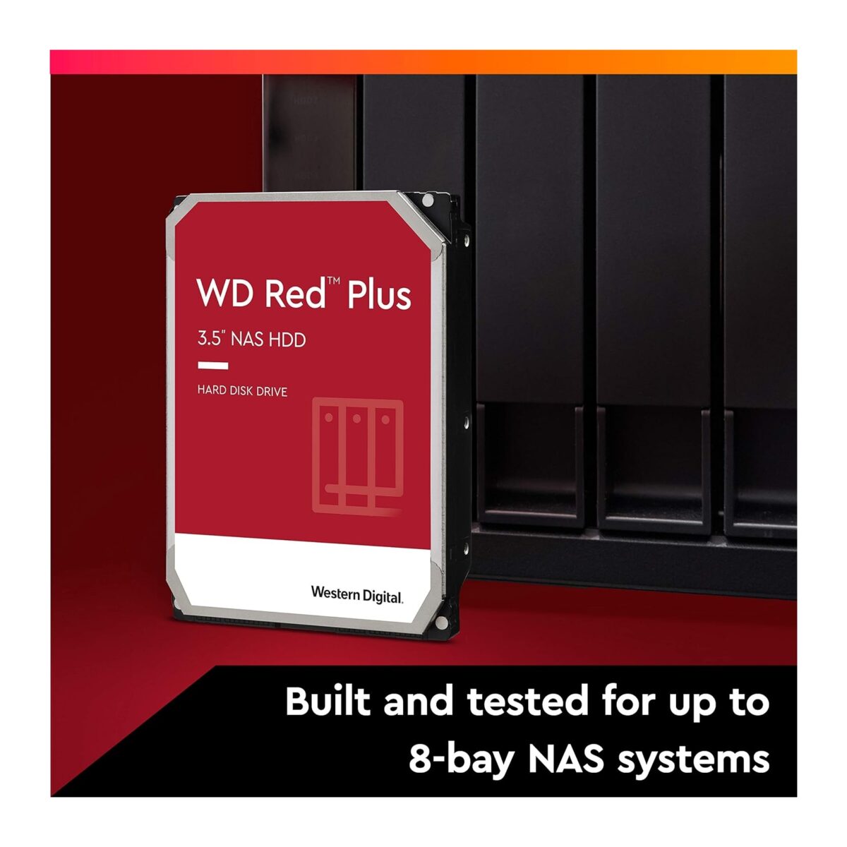 WD 6TB WD60EFPX 5400rpm 256MB Red Plus 3.5in Sata III IntelliPower - Image 5