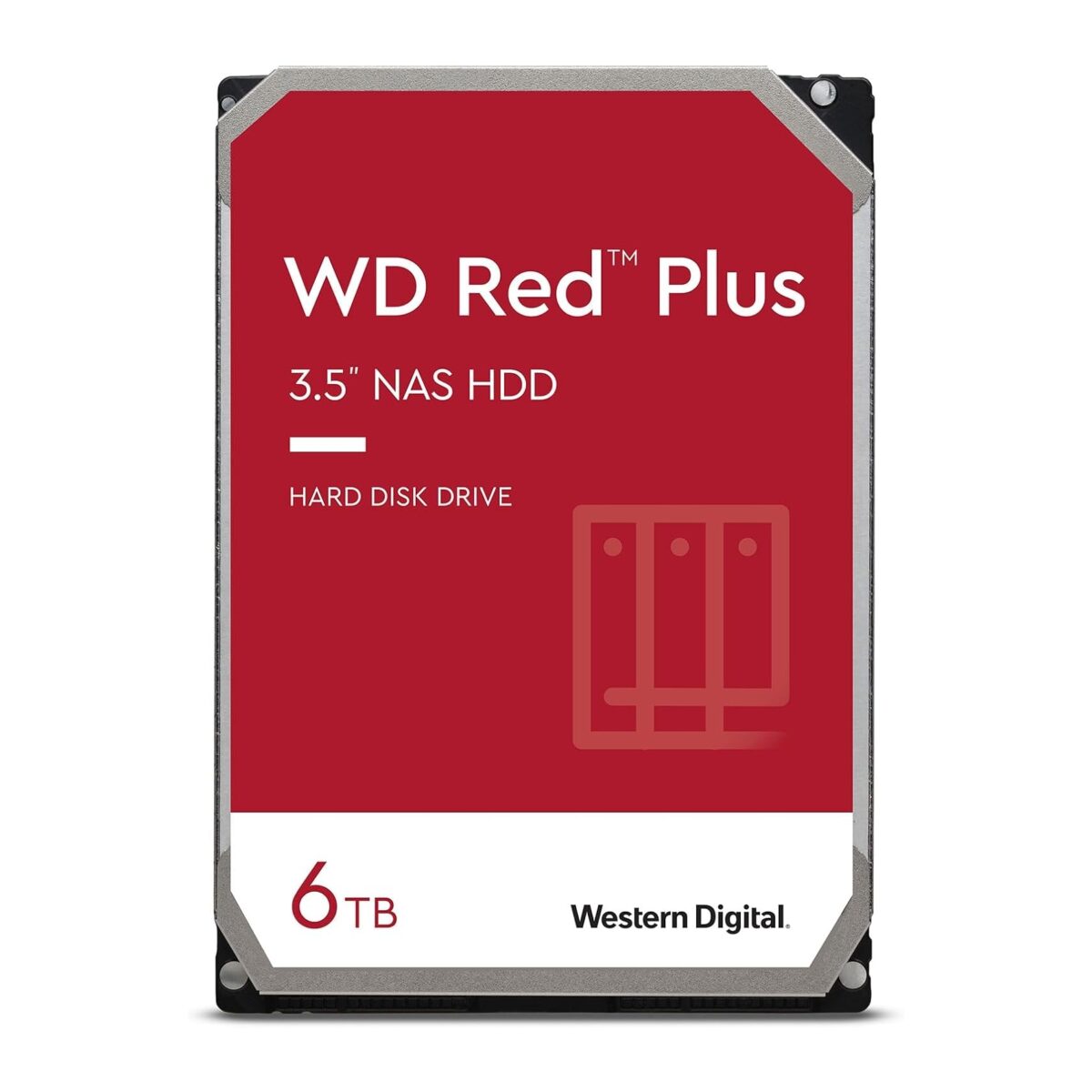 WD 6TB WD60EFPX 5400rpm 256MB Red Plus 3.5in Sata III IntelliPower