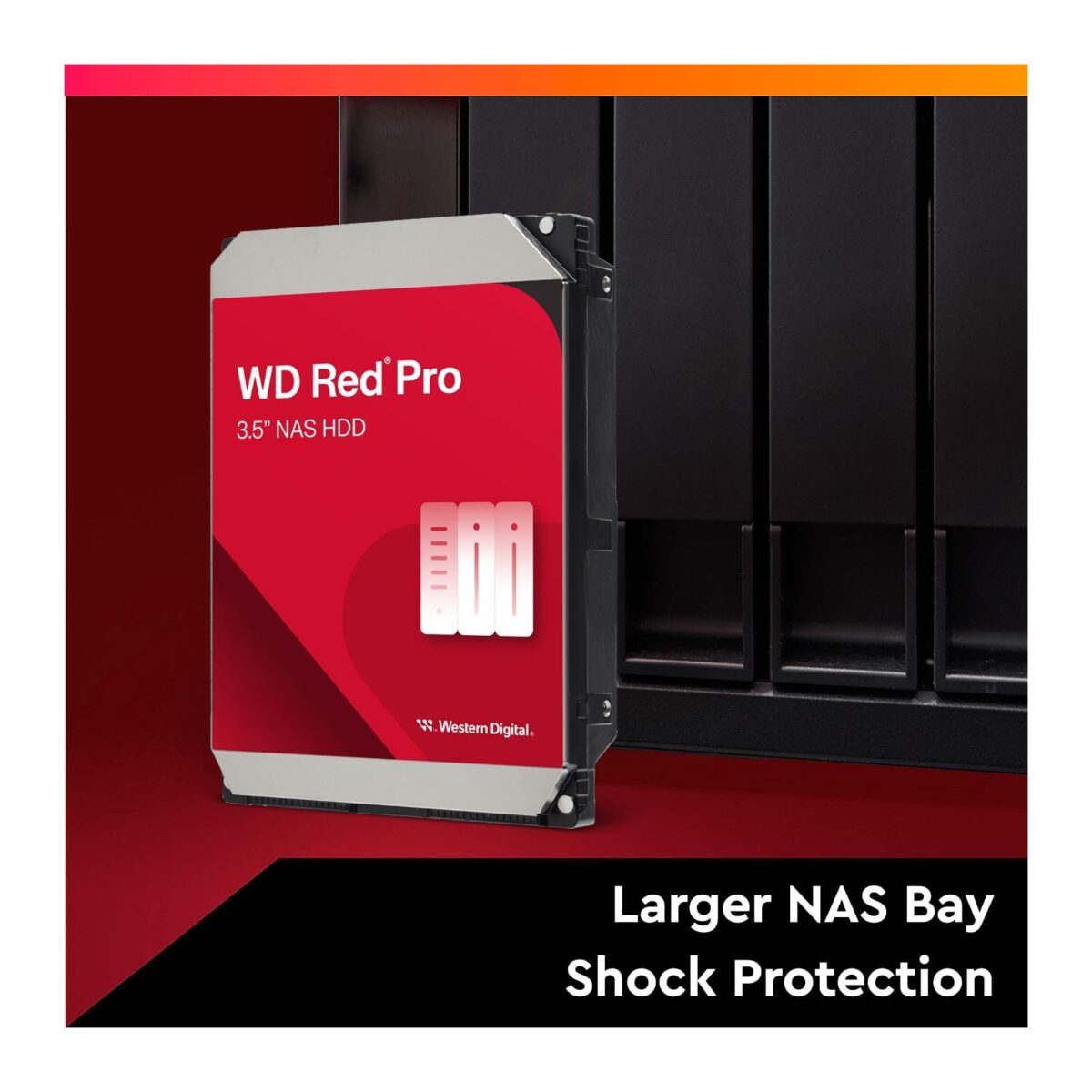 WD 8TB WD8005FFBX Red Pro 3.5 in 7.200 SATA III 256MB - Image 6