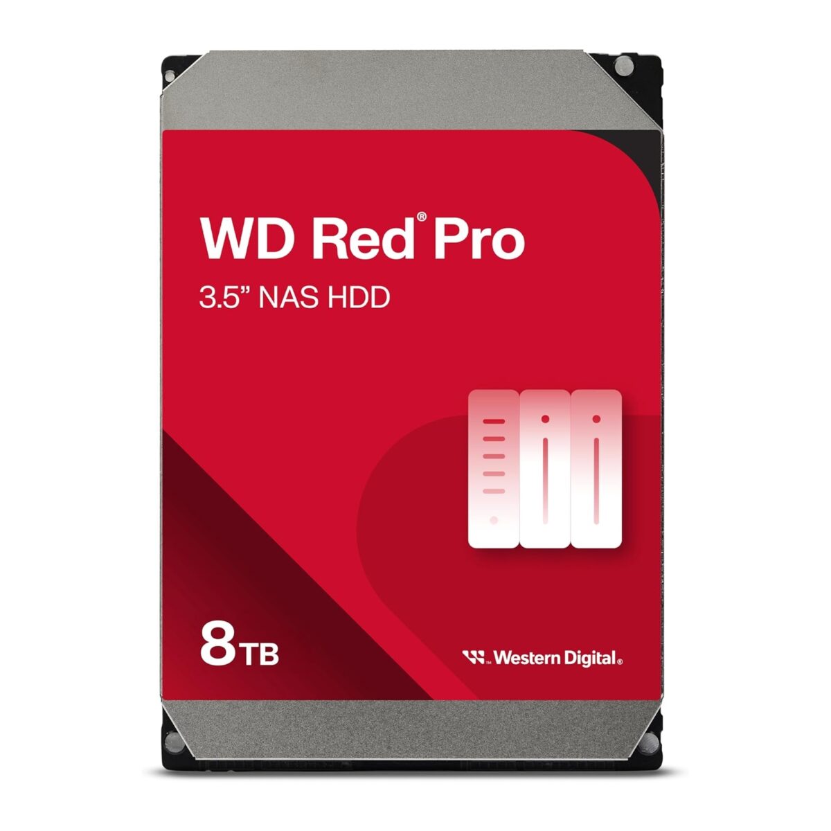WD 8TB WD8005FFBX Red Pro 3.5 in 7.200 SATA III 256MB