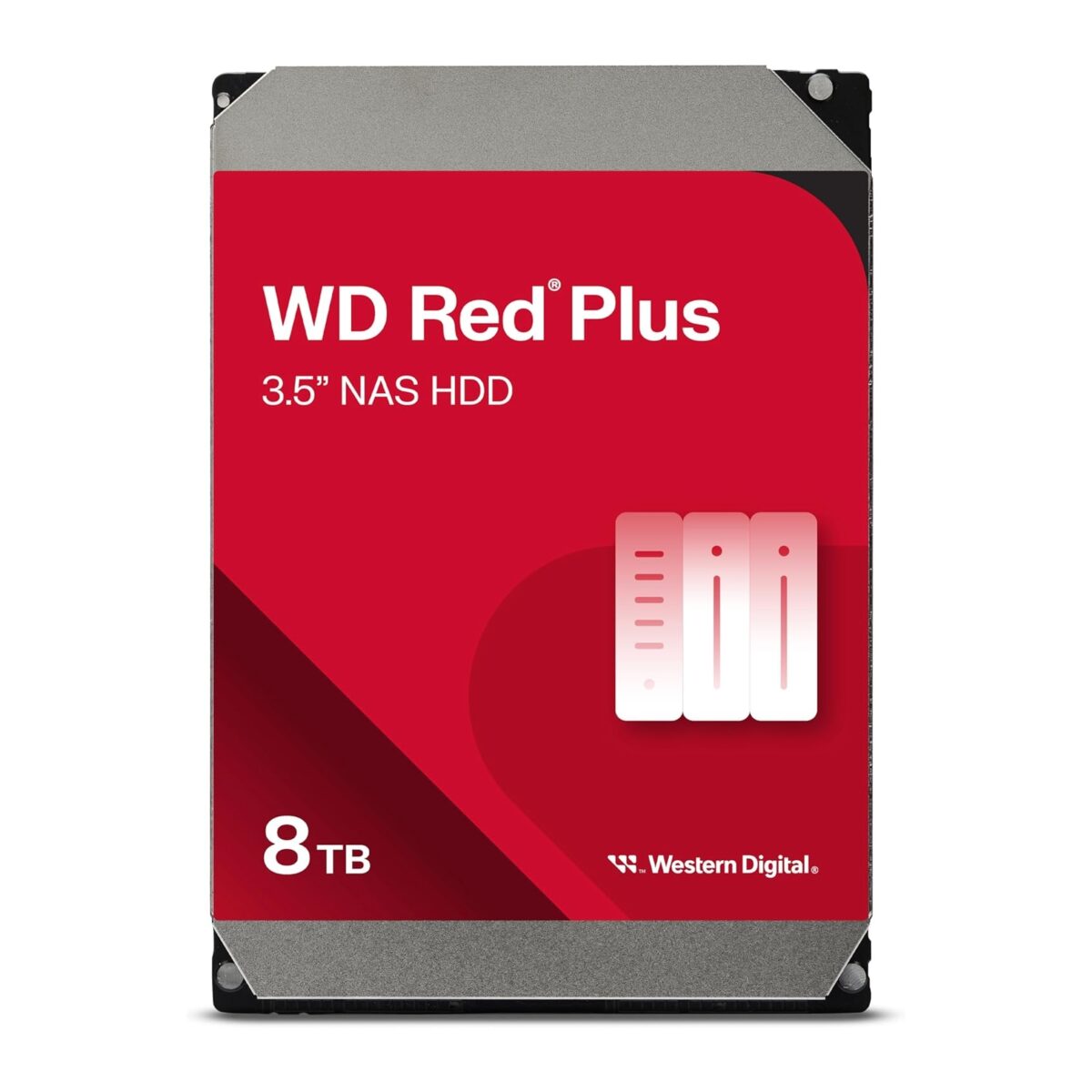 WD 8TB WD80EFPX Red Plus 3.5in 5400rpm SATA III 256MB IntelliPower