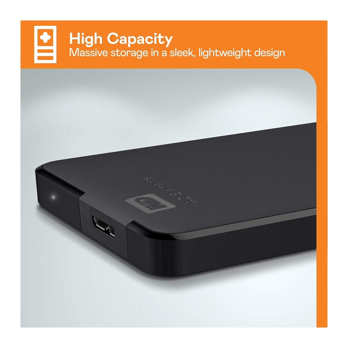EXT 1TB WD WDBUZG0010BBK Elements Portable USB 3.0, 8 MB, 2,5in, 5.400 rpm - Image 2