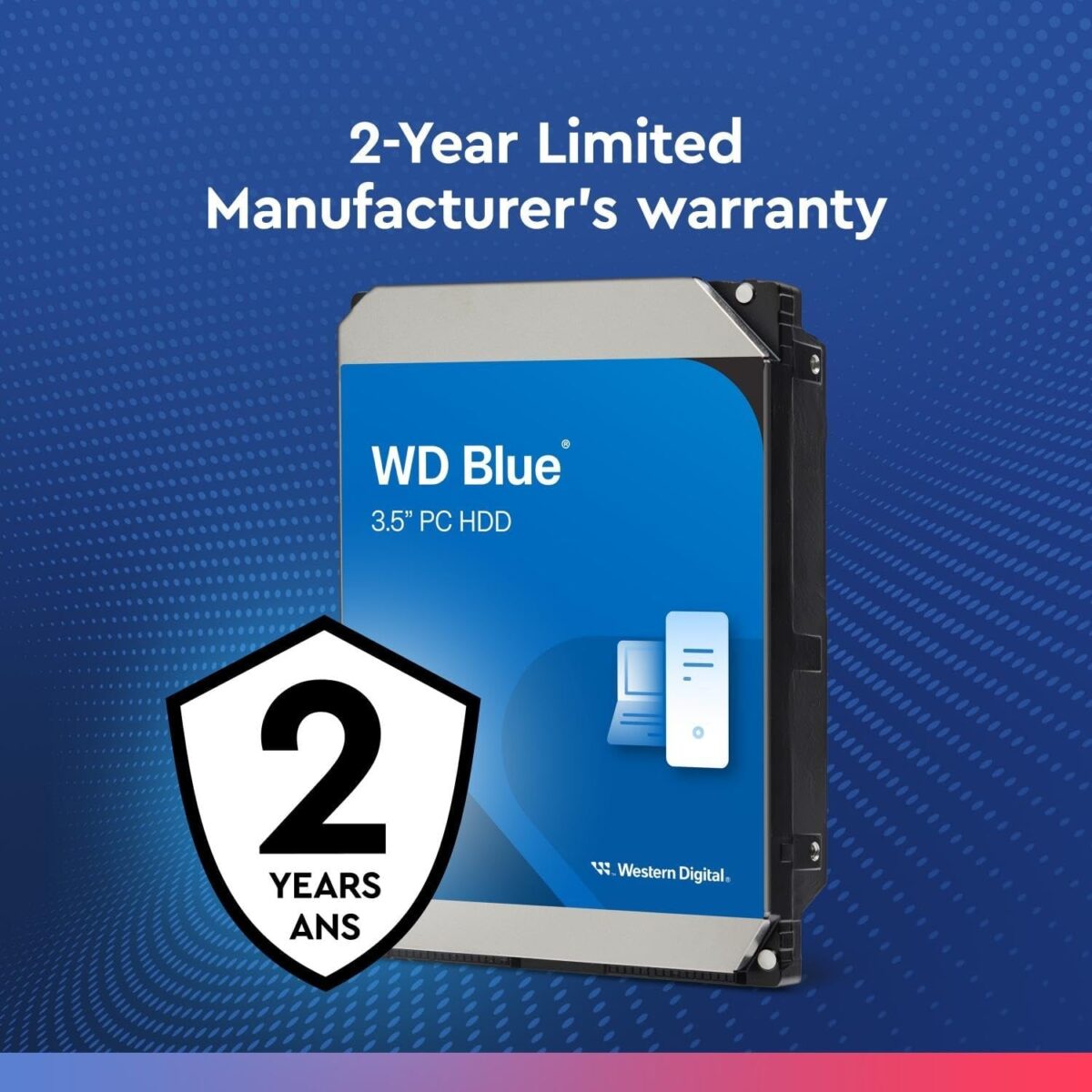 WD 4TB WD40EZAX 5400rpm 256MB Blue SATA III - Image 5